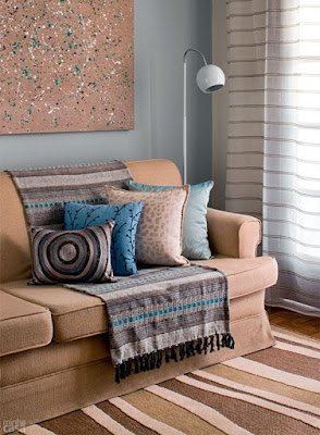 Decoração inverno: como usar mantas na decoração da sala