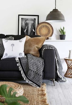 Decoração inverno: como usar mantas na decoração da sala