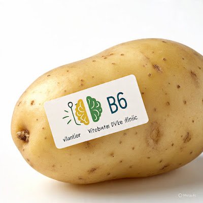 Imagem da batata e o porquê ela melhora o funcionamento do cérebro