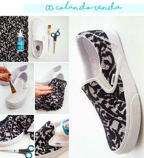 43 Ideias lindas para customizar aquele velho tênis + Tutoriais e vídeos