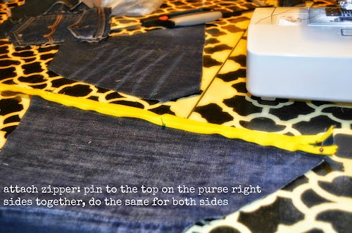 Aprenda a fazer essa bolsa triangular Denin com franjas