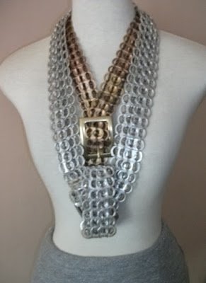 Aprenda : Como fazer bijuterias com lacre de lata de refrigerante - Moda Fashion Sustentável