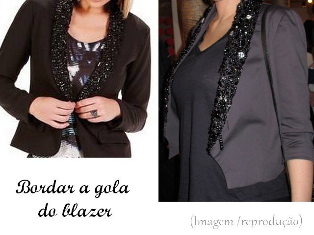 24 ideias criativas para customizar seu casaco blazer + passo a passo