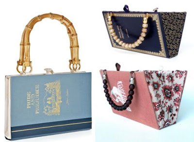 Conheça as bolsas em formato de livro.