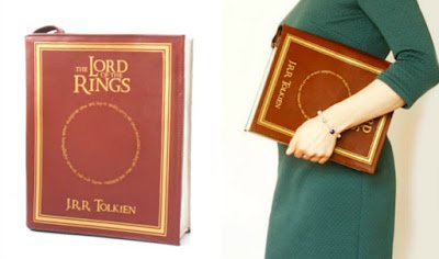 Conheça as bolsas em formato de livro.