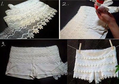 32 Ideias para Transformar Jeans Velhos em Shorts Estilosos