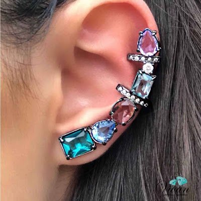 O brinco ear cuff moderno é um acessório super diferente dos demais brincos. 