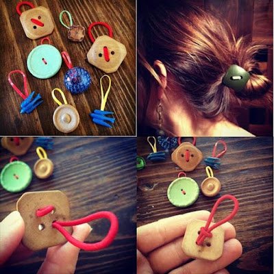 Ideias para te inspirar: Como aproveitar botões.