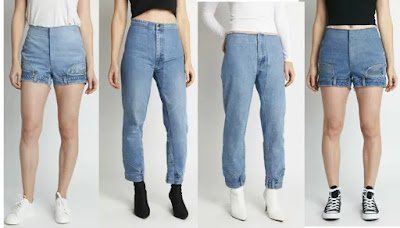 Se você é ousado(a) e adora usar peças fora do comum em seus look's, irá adorar o mais novo modelo de jeans.