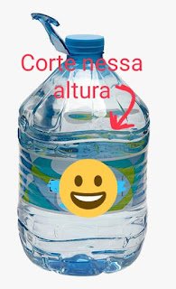 Bolsa de garrafa de água mineral