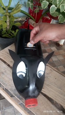 Aprenda a fazer esse simpático cofre porquinho 