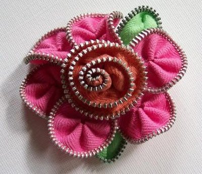 Ideias de como fazer artesanato com zíper