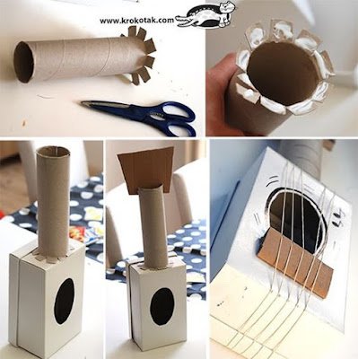 INSTRUMENTOS DE MÚSICA SIMPLES QUE AS CRIANÇAS PODEM FAZER