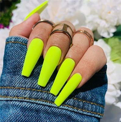 Unhas neon