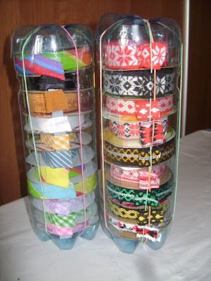 Organizador de garrafa PET