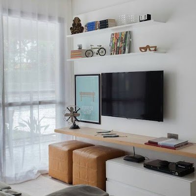 28 modelos de rack para sua sala. Inspire-se!