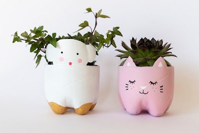 Como decorar ambientes com garrafa pet