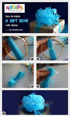 20 idéias de laços  para tornar seus presentes mais especiais