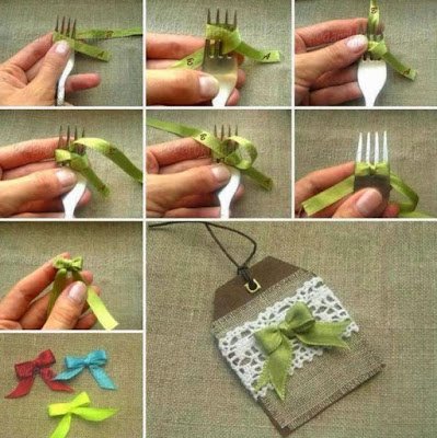 20 idéias de laços  para tornar seus presentes mais especiais