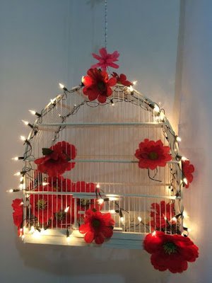 Como reaproveitar as luzes de natal na decoração