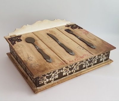 Artesanatos feitos com talheres antigos