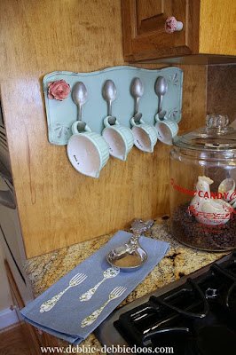 Artesanatos feitos com talheres antigos