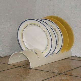 Escorredores de louça na decoração da cozinha