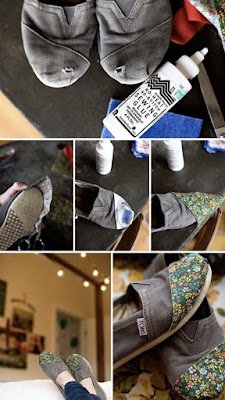 O que fazer com os sapatos velhos 