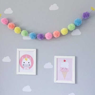 Decoração com Pompons - Customize sua casa