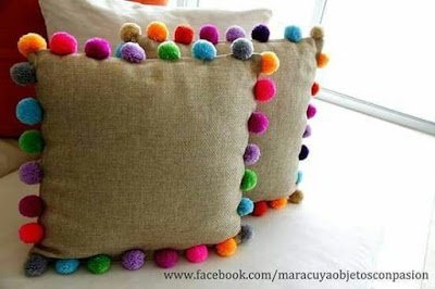 Decoração com Pompons - Customize sua casa