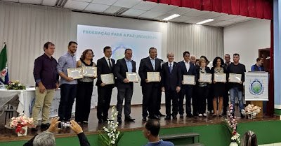Encontro de Embaixadores da Paz que ocorreu na última quinta-feira (27), em Almirante Tamandaré.