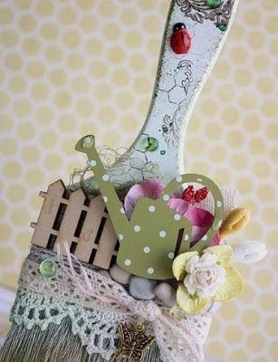 24 coisas lindas e incríveis para fazer com pinceis velhos