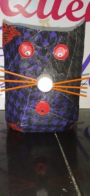 Artesanato feito com garrafa de amaciante