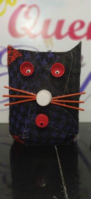 Artesanato feito com garrafa de amaciante