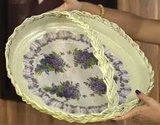 Artesanato com caixa de pizza