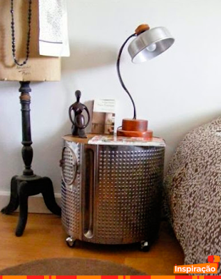 Ideias de como reciclar peças de máquina de lavar velha