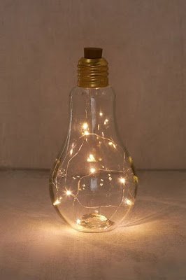 ideias de como reaproveitar lâmpadas queimadas