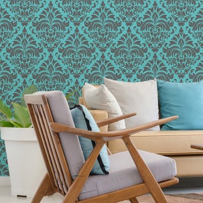 10 dicas de como decorar a casa com papel de parede verde.