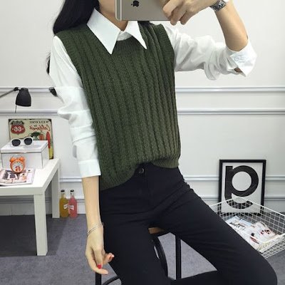 Tendência fashion: suéter sem mangas