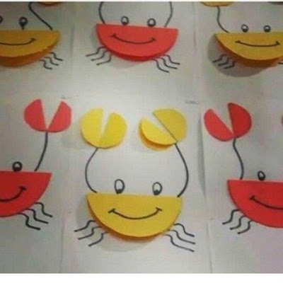 Como fazer caranguejo com origami