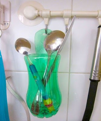 como fazer porta talheres com coisas que você tem em casa