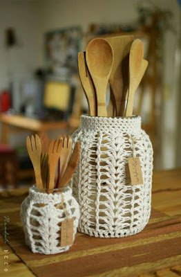 como fazer porta talheres com coisas que você tem em casa