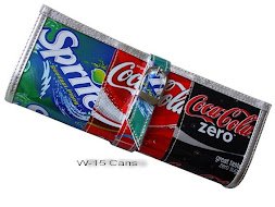 Embalagens de lata de refrigerante Acessórios de moda feito com reciclados