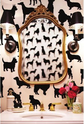 sugestões de decoração com papeis de parede para amantes de animais