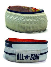 Pulseiras de Tênis Acessórios de moda feito com reciclados