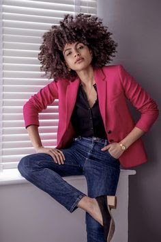 Blazer colorido é hit na moda de inverno.