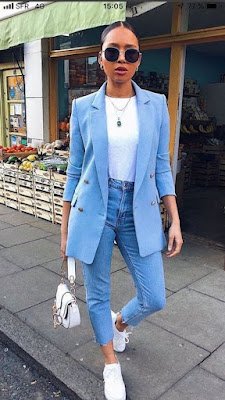 Blazer colorido é hit na moda de inverno.