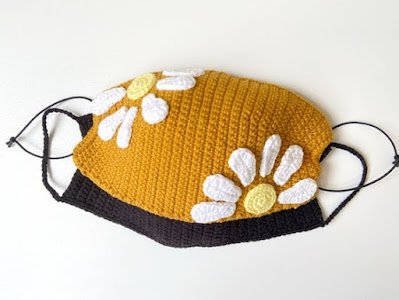 Como fazer Máscara de Proteção Facial de crochê