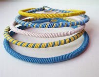 Fio De Telefone Eco Pulseiras Acessórios de moda feito com reciclados