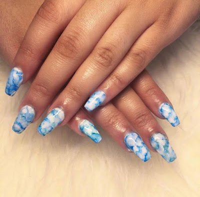 como fazer unha tie-dye 